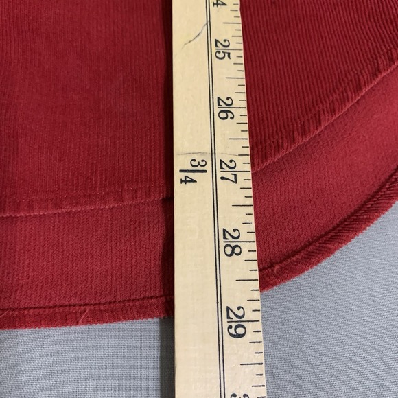 Vintage Polo Ralph Lauren Corduroy Shirt Men's XL Red Button Down Heritage 90s - Picture 13 of 13